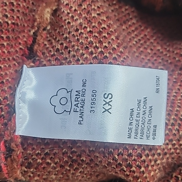 FARM Rio Leopards Black Knit Jacket - Picture 6 of 7